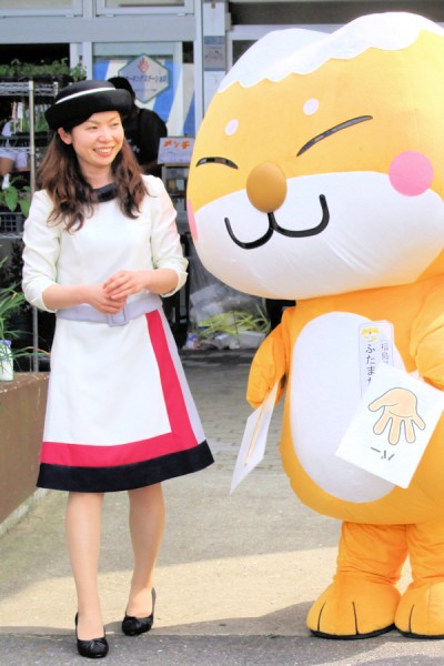 天栄村キャンペーンクルーさん（道の駅羽鳥湖高原）