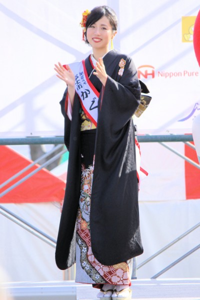 富士市かぐや姫の村松未奈さん（2016B-1グランプリスペシャルin東京・臨海副都心）