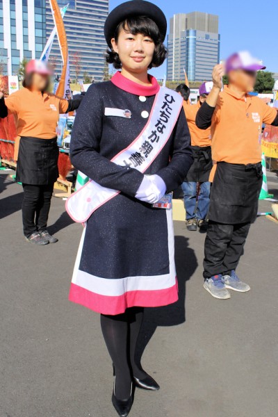 2016-2017ひたちなか親善大使の冨田夏奈さん（2016B-1グランプリスペシャルin東京・臨海副都心）