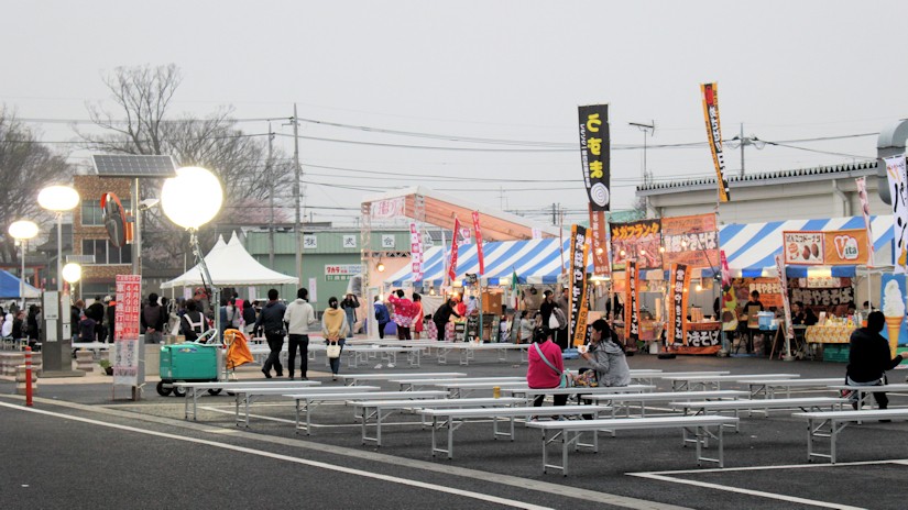 市民の広場（水海道千姫まつり会場 常総市）