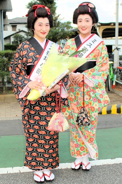 ミス宿場小町さん（蕨市 2018年）