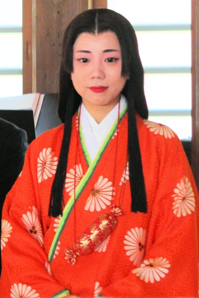 第14代常総市観光大使千姫さまで弘経寺（常総）檀家代表の飯田芽依さん（天樹祭）