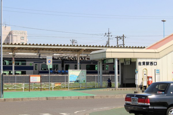 JR常磐線の佐貫駅（茨城県龍ケ崎市）