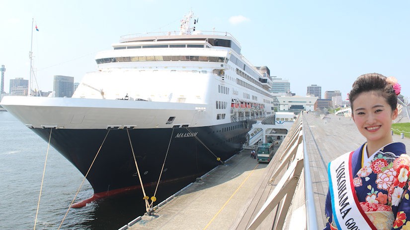 マースダム初入港（2019年 横浜港）