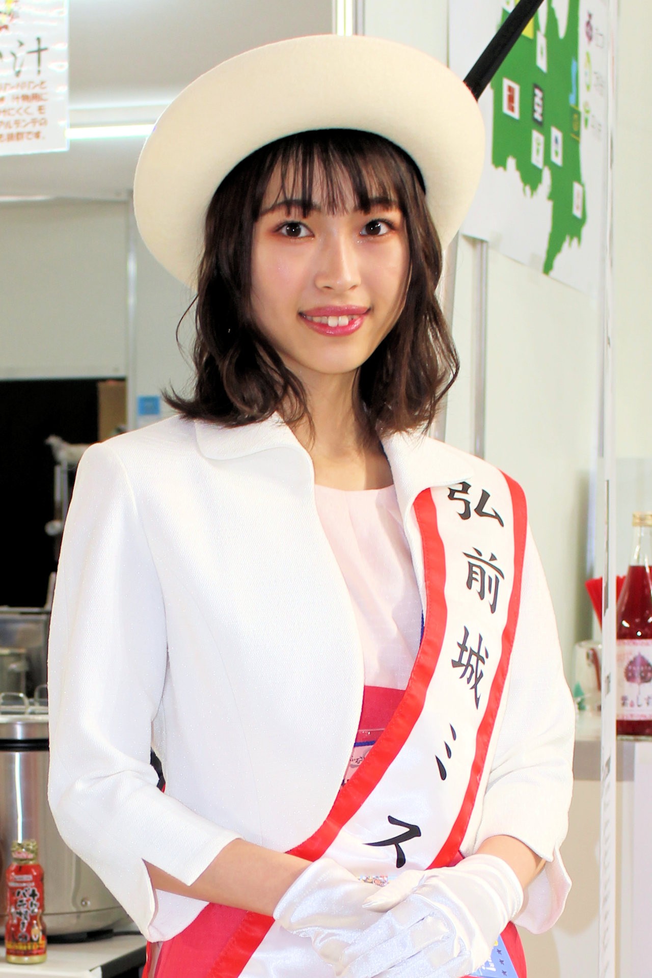 弘前城ミス桜の西村菜々穂さん（ふるさと祭り東京 東京ドーム）