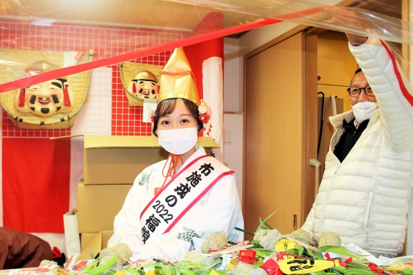 布施戎2022福娘の瀬戸山絢音さん（布施戎神社 大阪府東大阪市）