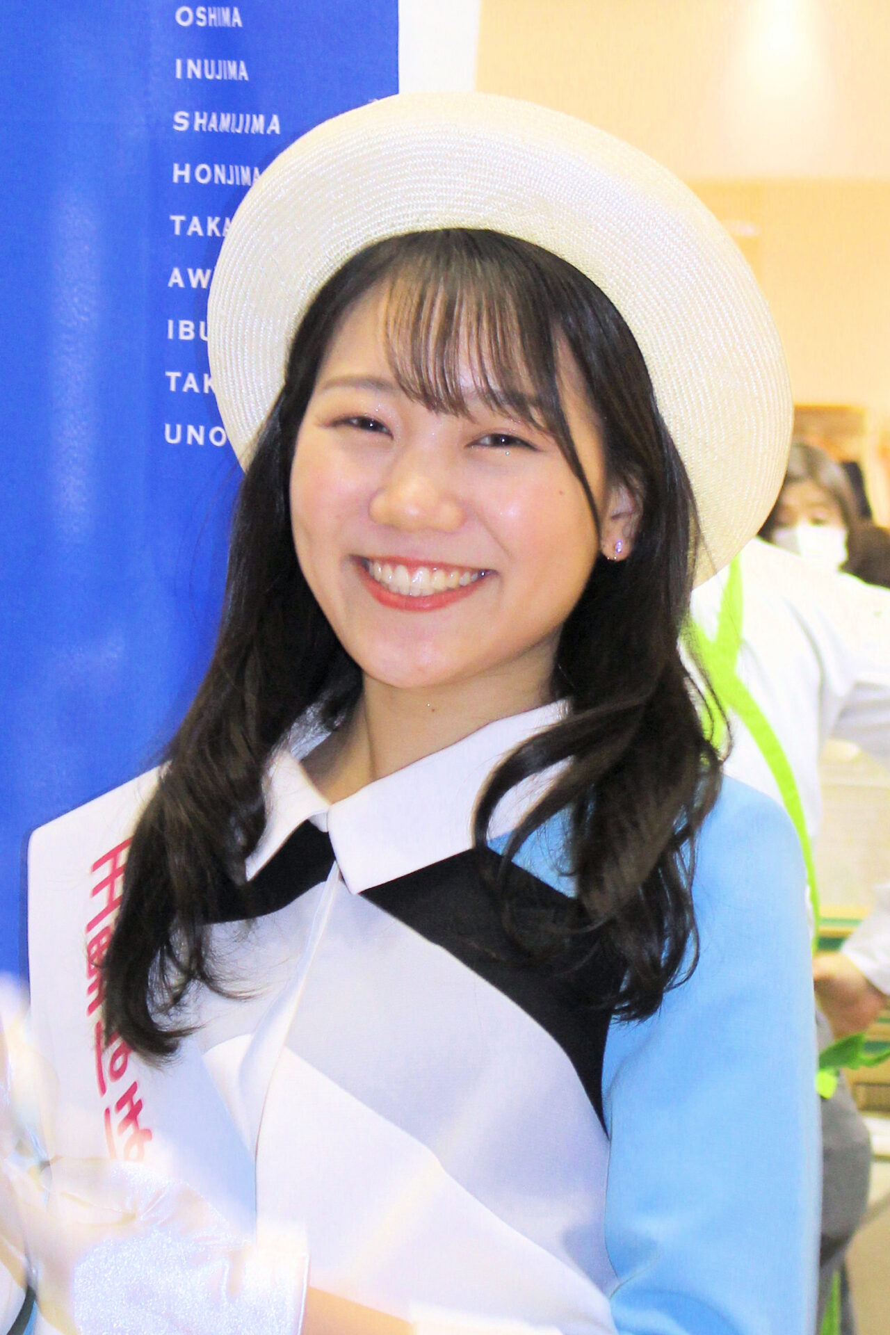 Maho TODOROKI, Tamano Smile Marine Ambassador 2021-2022, a promo girl for Tamano City Commerce - 玉野ほほえみマリン大使の轟真歩さん（レイクウォーク岡谷 アピタ岡谷店 長野県岡谷市）